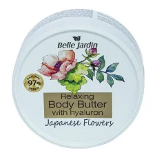 Крем-масло для тела Belle Jardin Body Butter Японские цветы с шелком 300 мл